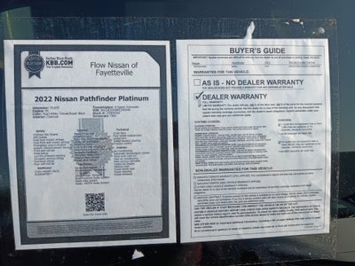 2022 Nissan Pathfinder Platinum