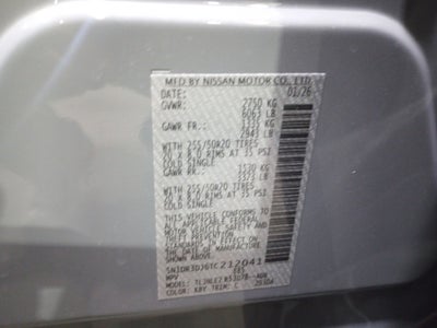 2026 Nissan Pathfinder Platinum