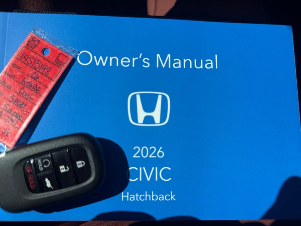 2026 Honda Civic Hatchback Sport