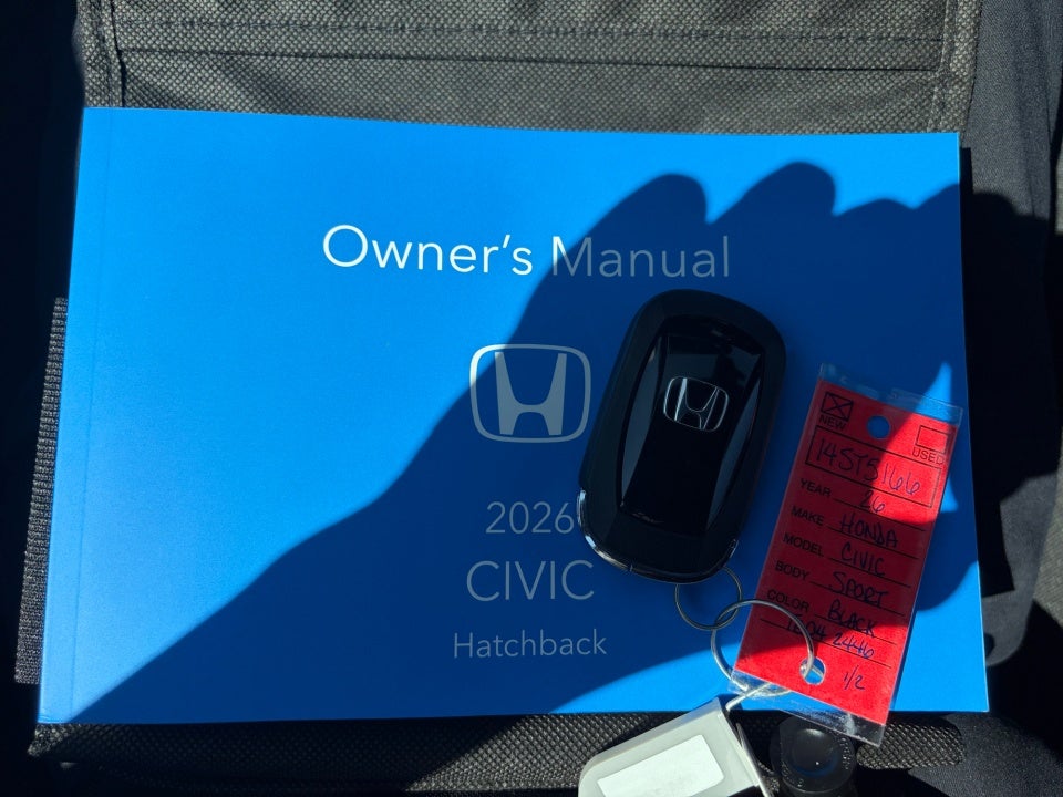 2026 Honda Civic Hatchback Sport