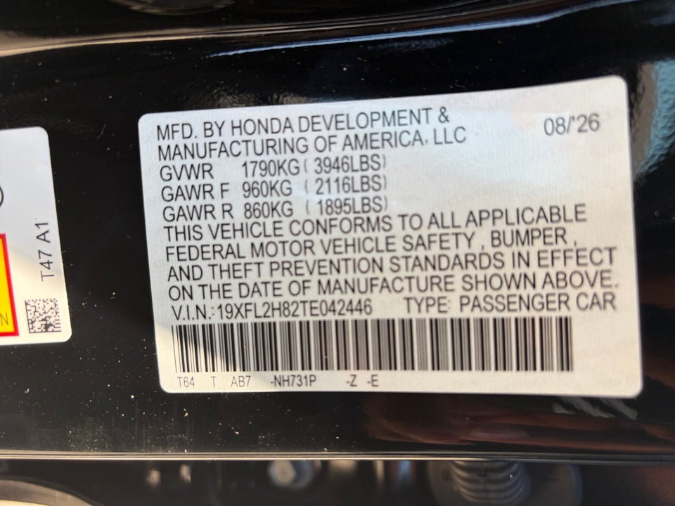 2026 Honda Civic Hatchback Sport