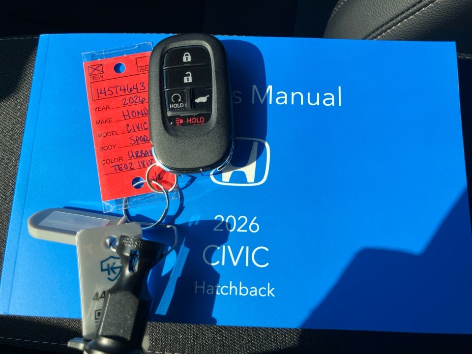 2026 Honda Civic Hatchback Sport