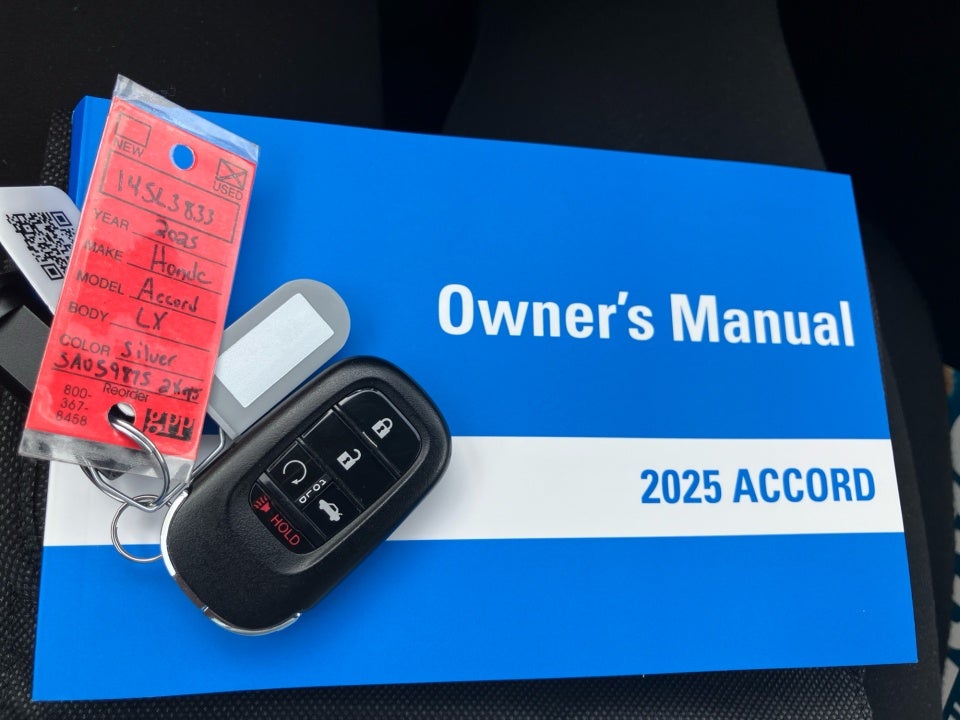 2025 Honda Accord Sedan LX