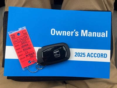2025 Honda Accord Sedan LX