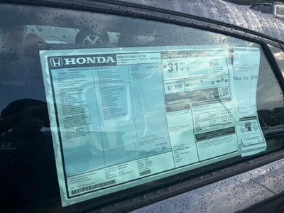 2026 Honda Accord Sedan SE