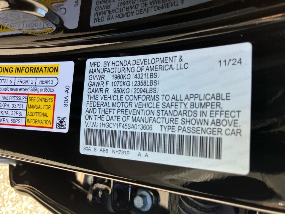 2025 Honda Accord Sedan SE