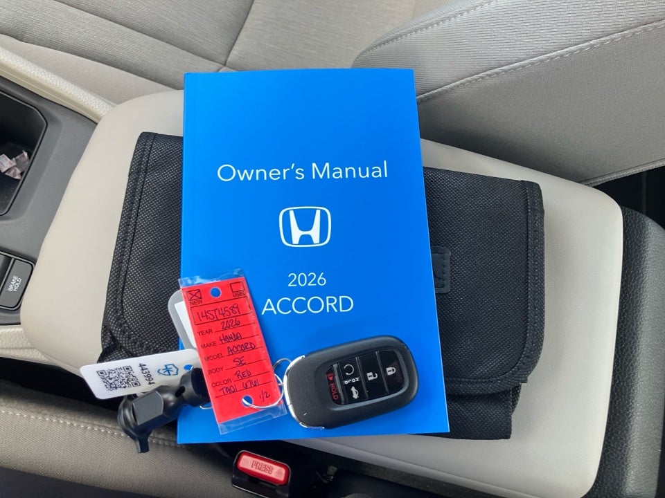 2026 Honda Accord Sedan SE