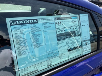 2026 Honda Accord Hybrid Sport-L