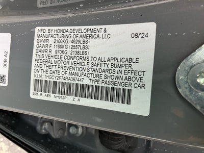 2024 Honda Accord Hybrid Sport-L