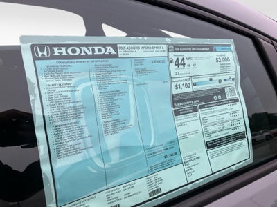 2026 Honda Accord Hybrid Sport-L