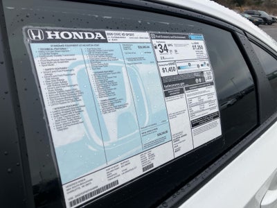 2026 Honda Civic Sedan Sport