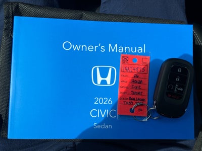 2026 Honda Civic Sedan Sport