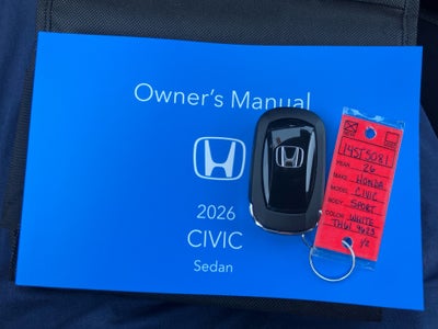2026 Honda Civic Sedan Sport