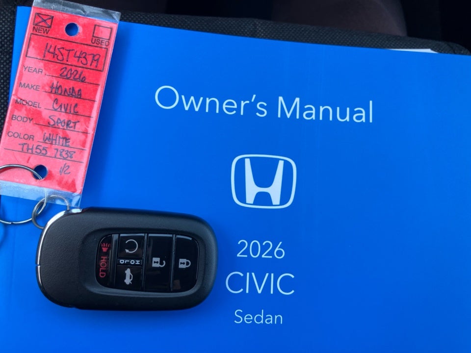 2026 Honda Civic Sedan Sport
