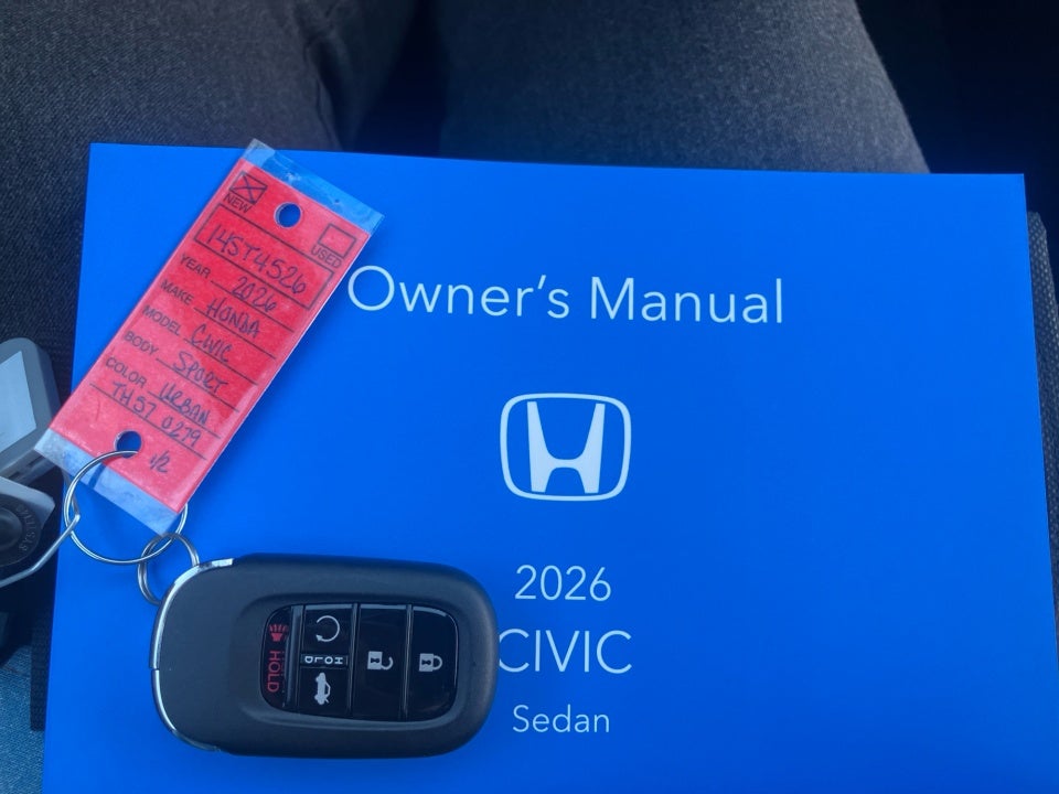 2026 Honda Civic Sedan Sport