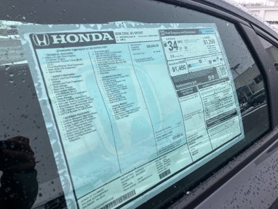 2026 Honda Civic Sedan Sport