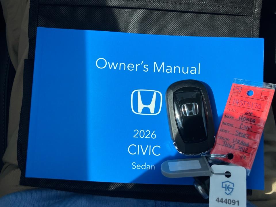 2026 Honda Civic Sedan Sport