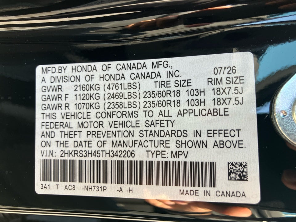 2026 Honda CR-V EX