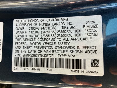 2026 Honda CR-V EX-L