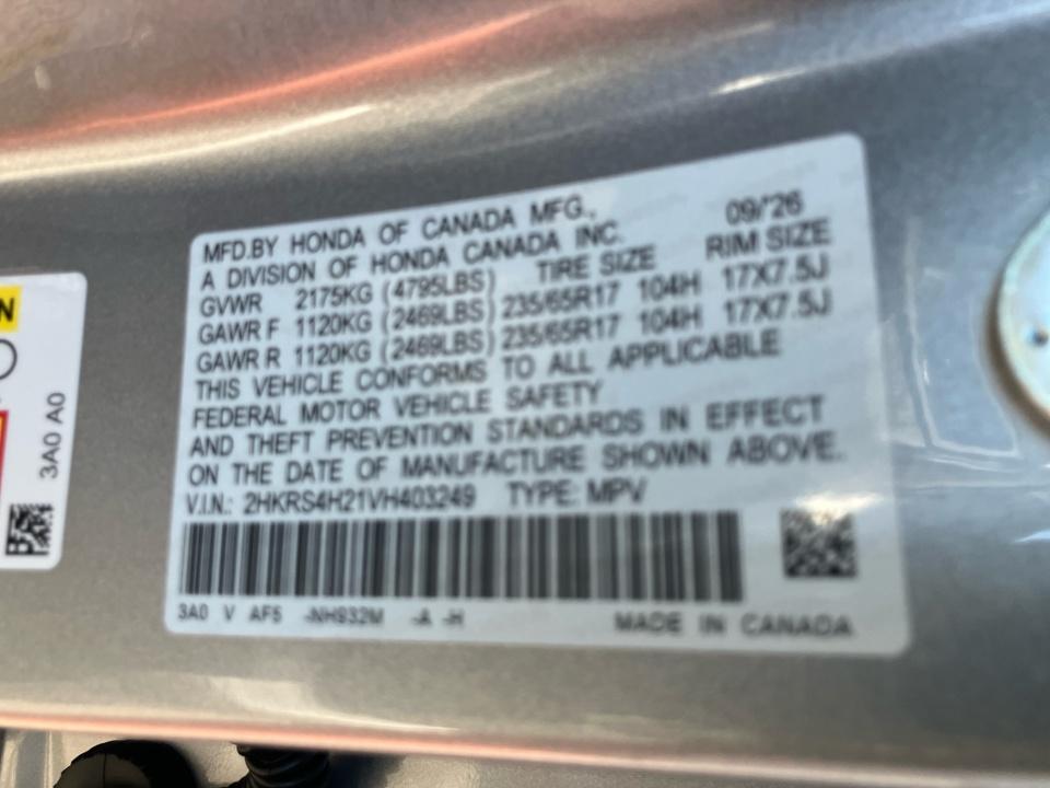 2027 Honda CR-V LX
