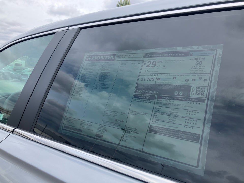 2026 Honda CR-V LX AWD