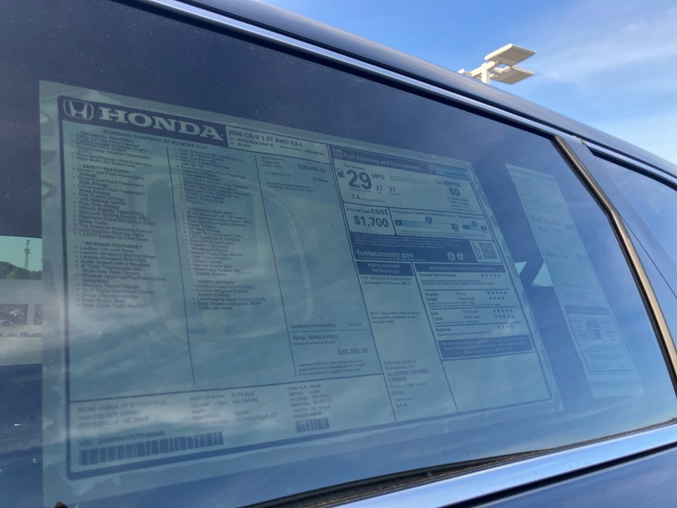 2026 Honda CR-V EX-L AWD