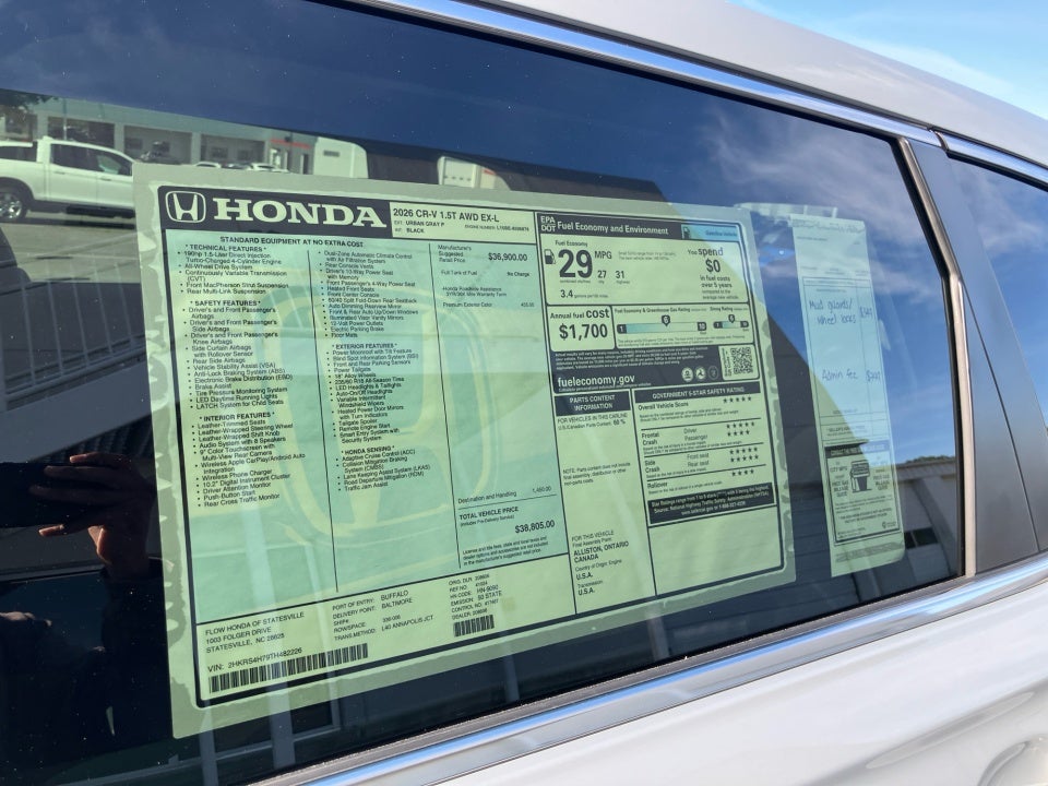 2026 Honda CR-V EX-L AWD
