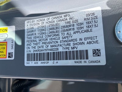 2026 Honda CR-V EX-L AWD