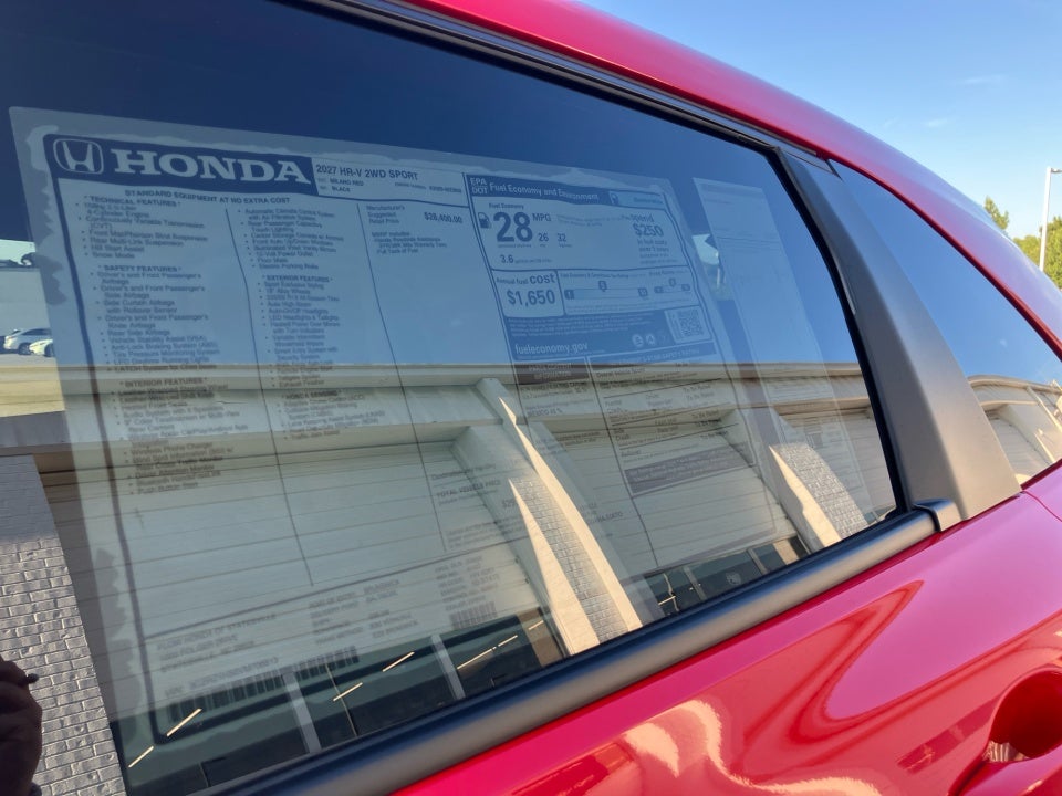2027 Honda HR-V Sport