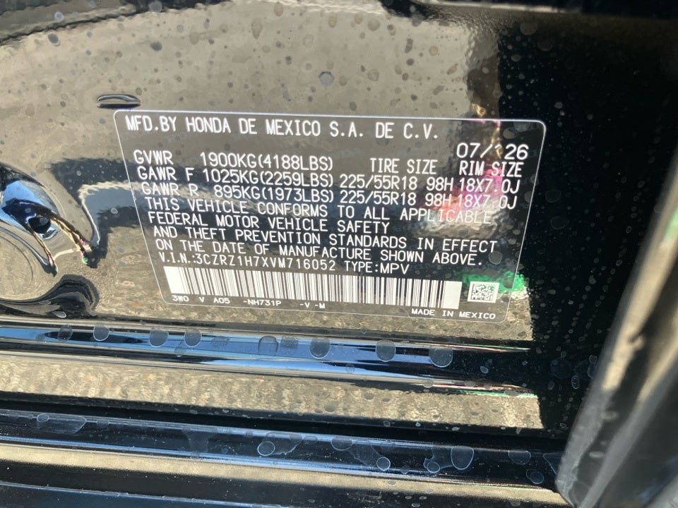 2027 Honda HR-V EX-L