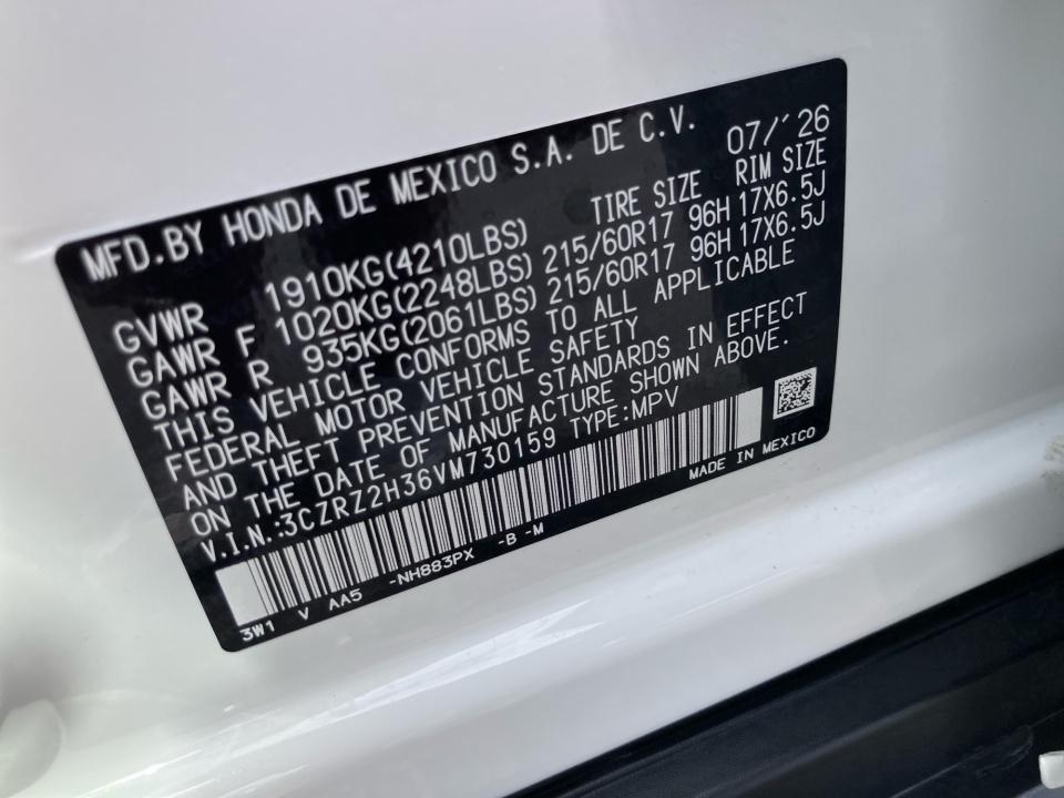 2027 Honda HR-V LX