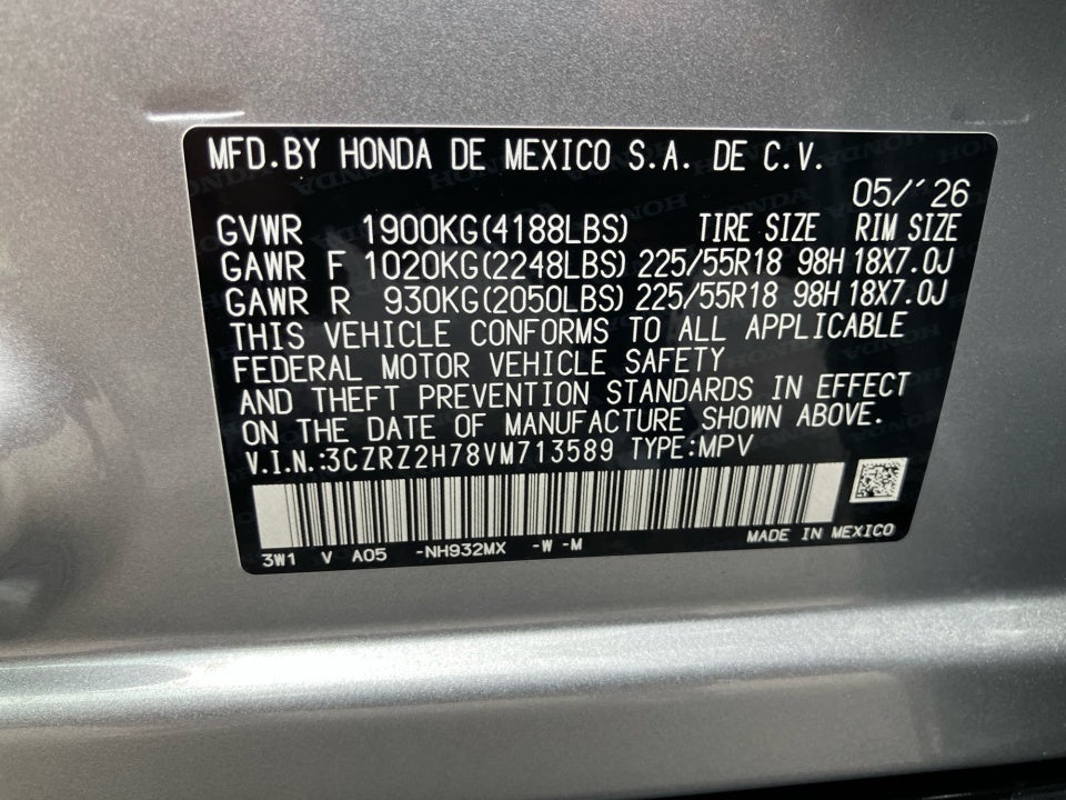 2027 Honda HR-V EX-L