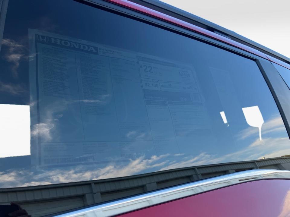 2027 Honda Odyssey EX-L