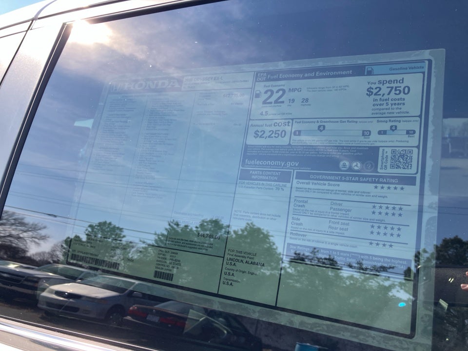 2026 Honda Odyssey EX-L