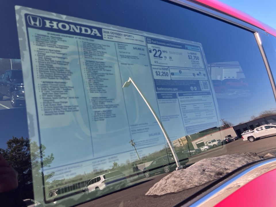 2026 Honda Odyssey Sport-L