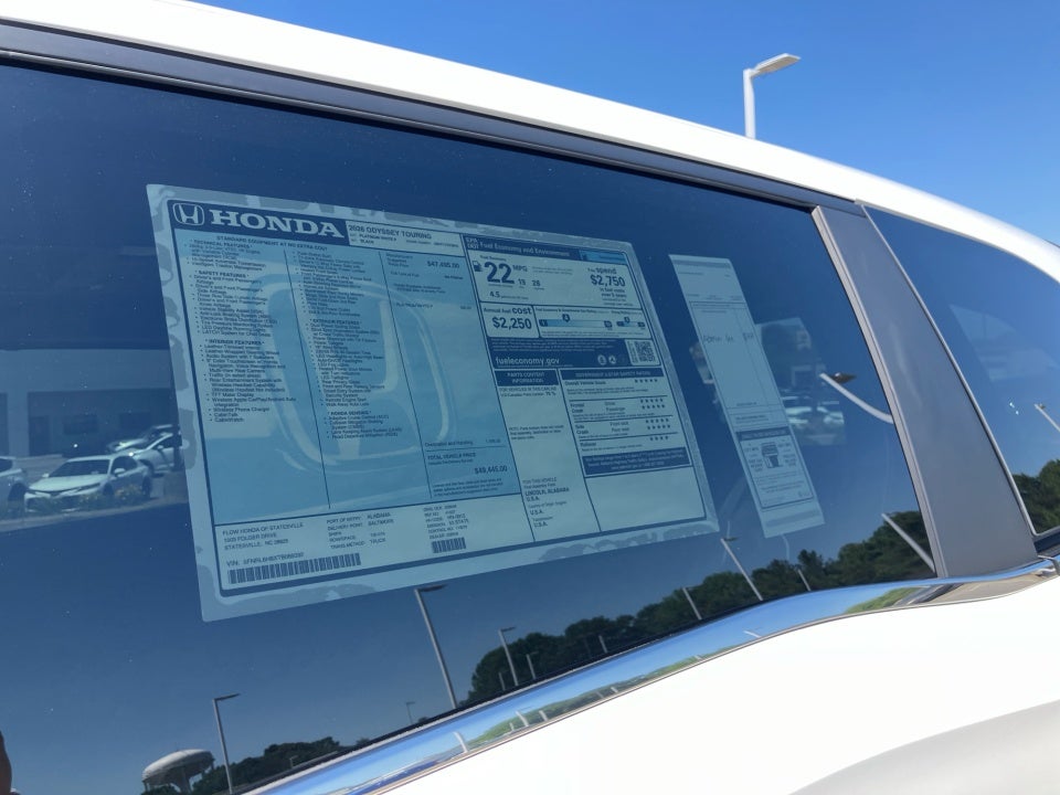 2026 Honda Odyssey Touring