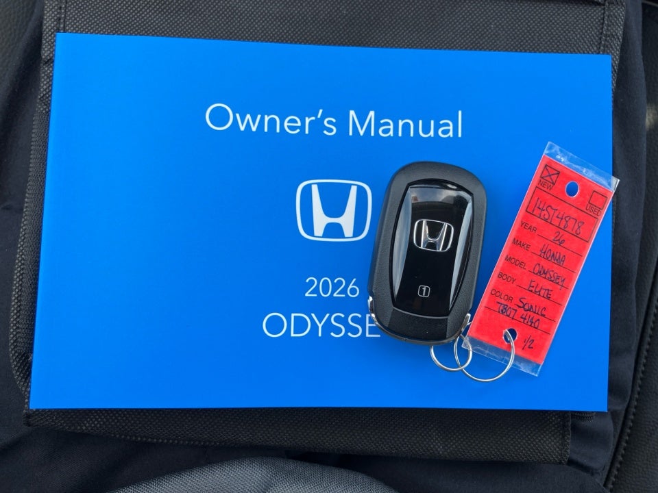 2026 Honda Odyssey Elite