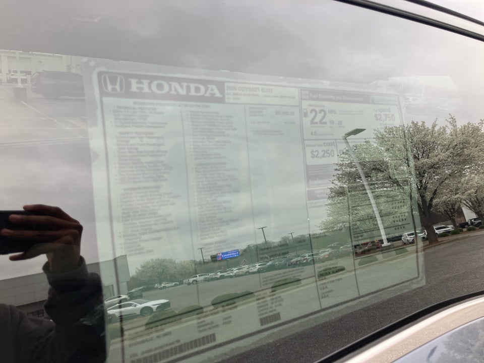 2026 Honda Odyssey Elite