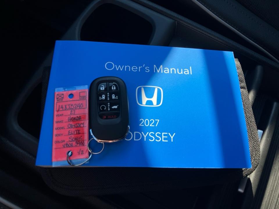 2027 Honda Odyssey Elite