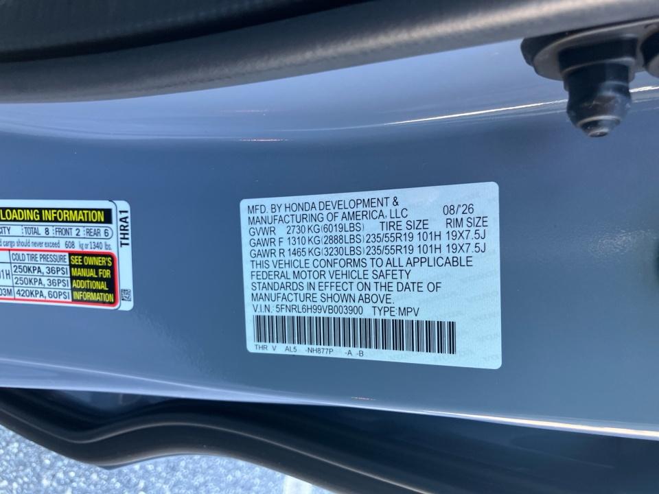 2027 Honda Odyssey Elite