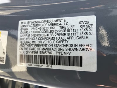 2026 Honda Passport TrailSport Elite