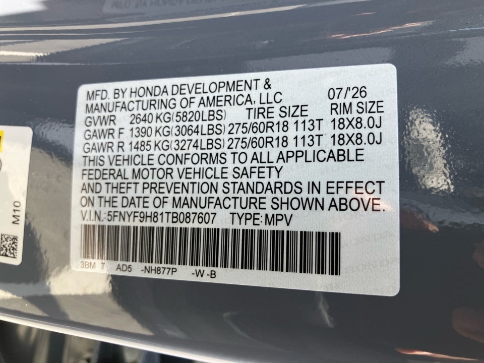 2026 Honda Passport TrailSport Elite