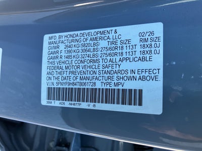 2026 Honda Passport AWD TrailSport Elite