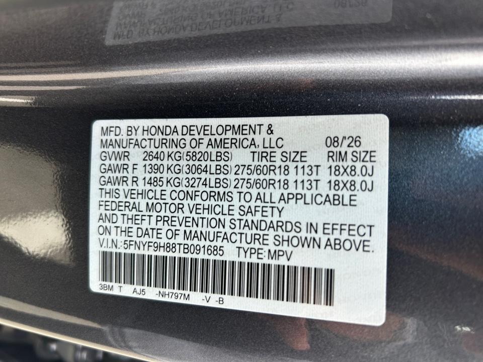 2026 Honda Passport TrailSport Elite Blackout