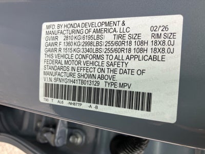 2026 Honda Pilot EX-L