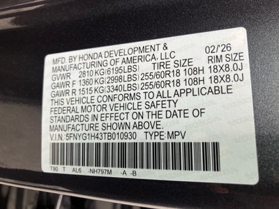 2026 Honda Pilot EX-L