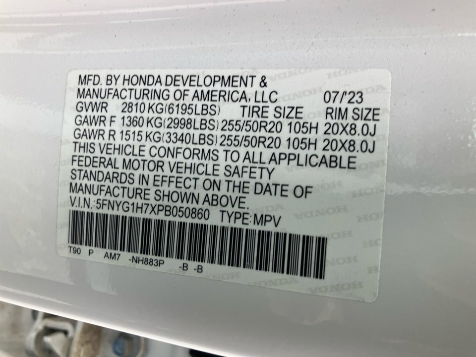 2023 Honda Pilot AWD Touring