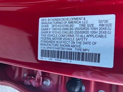 2026 Honda Pilot Elite