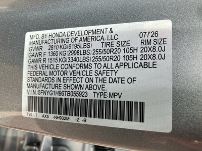 2026 Honda Pilot Black Edition