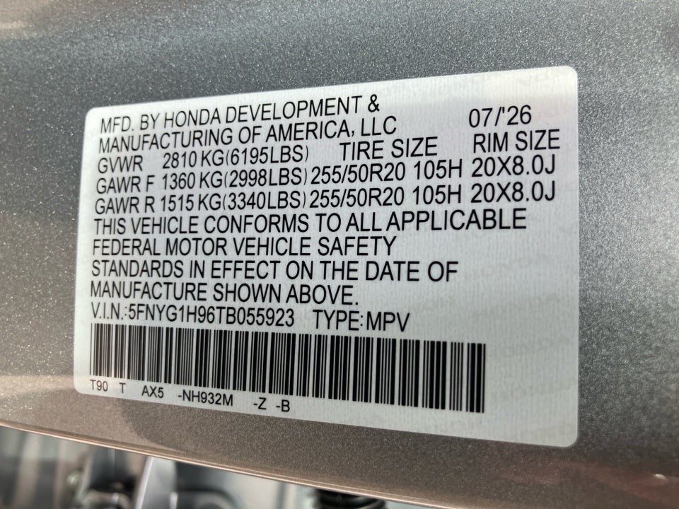 2026 Honda Pilot Black Edition